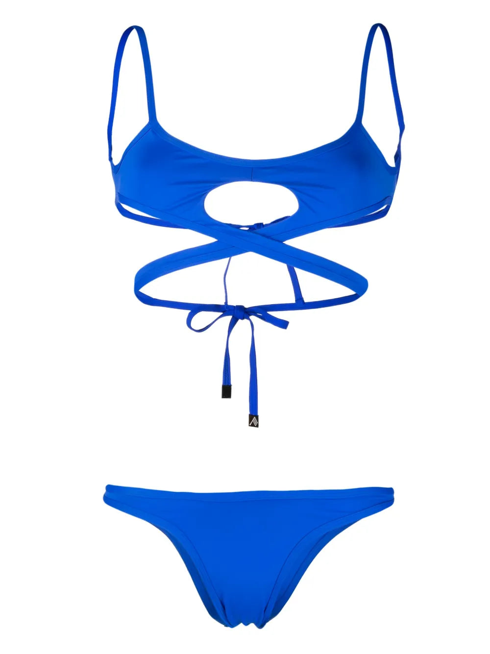 Cut-Out Wraparound Bikini