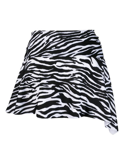Zebra Print Beach Cover-Up