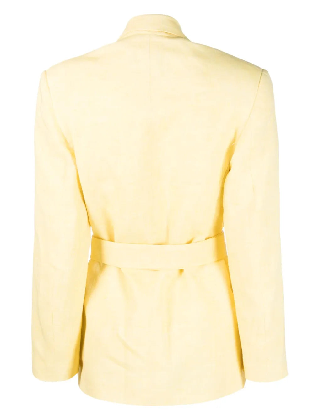 Belted Linen Blazer