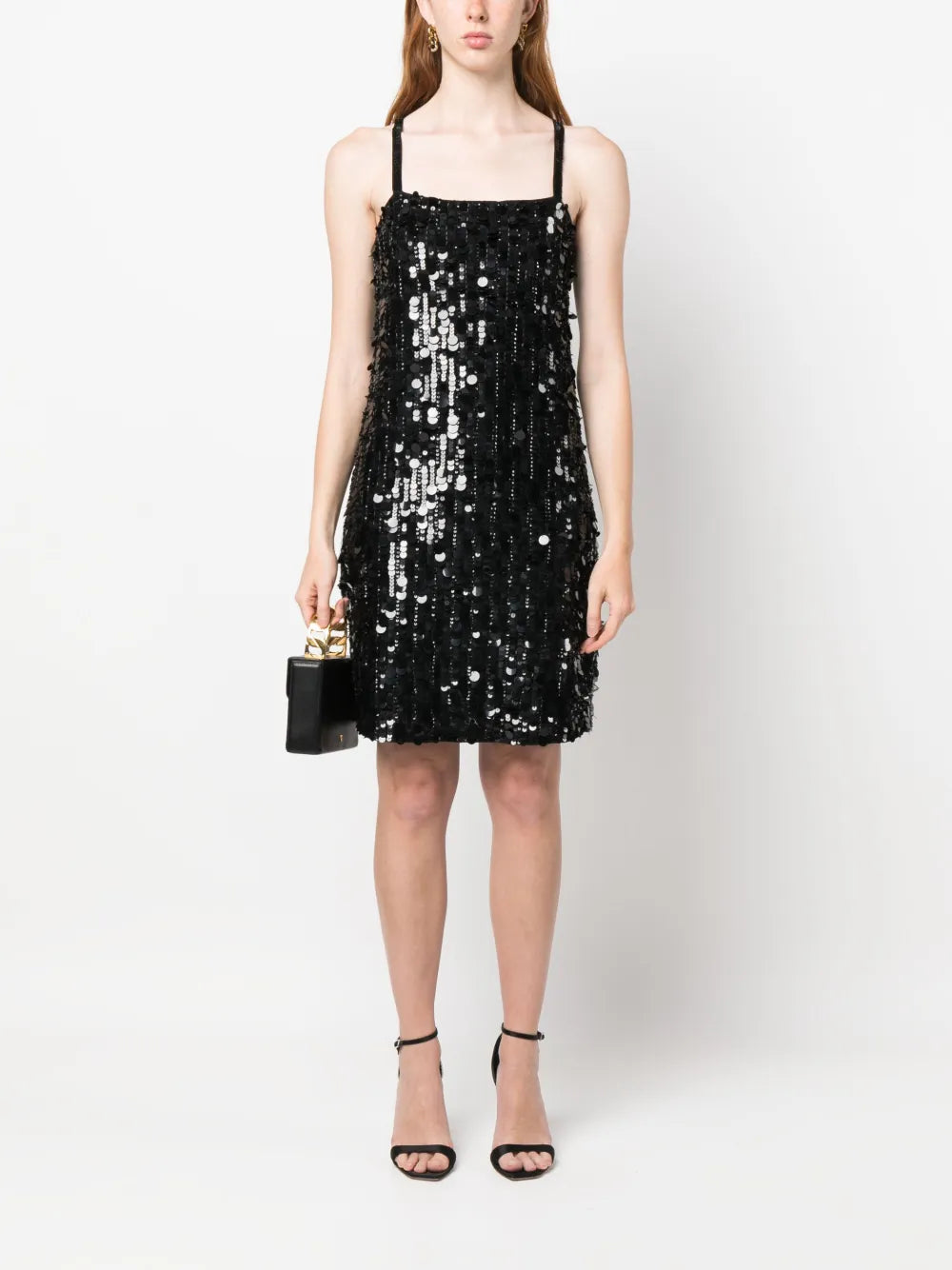 Sequined Sleeveless Minidress