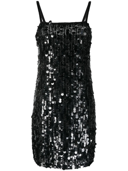 Sequined Sleeveless Minidress