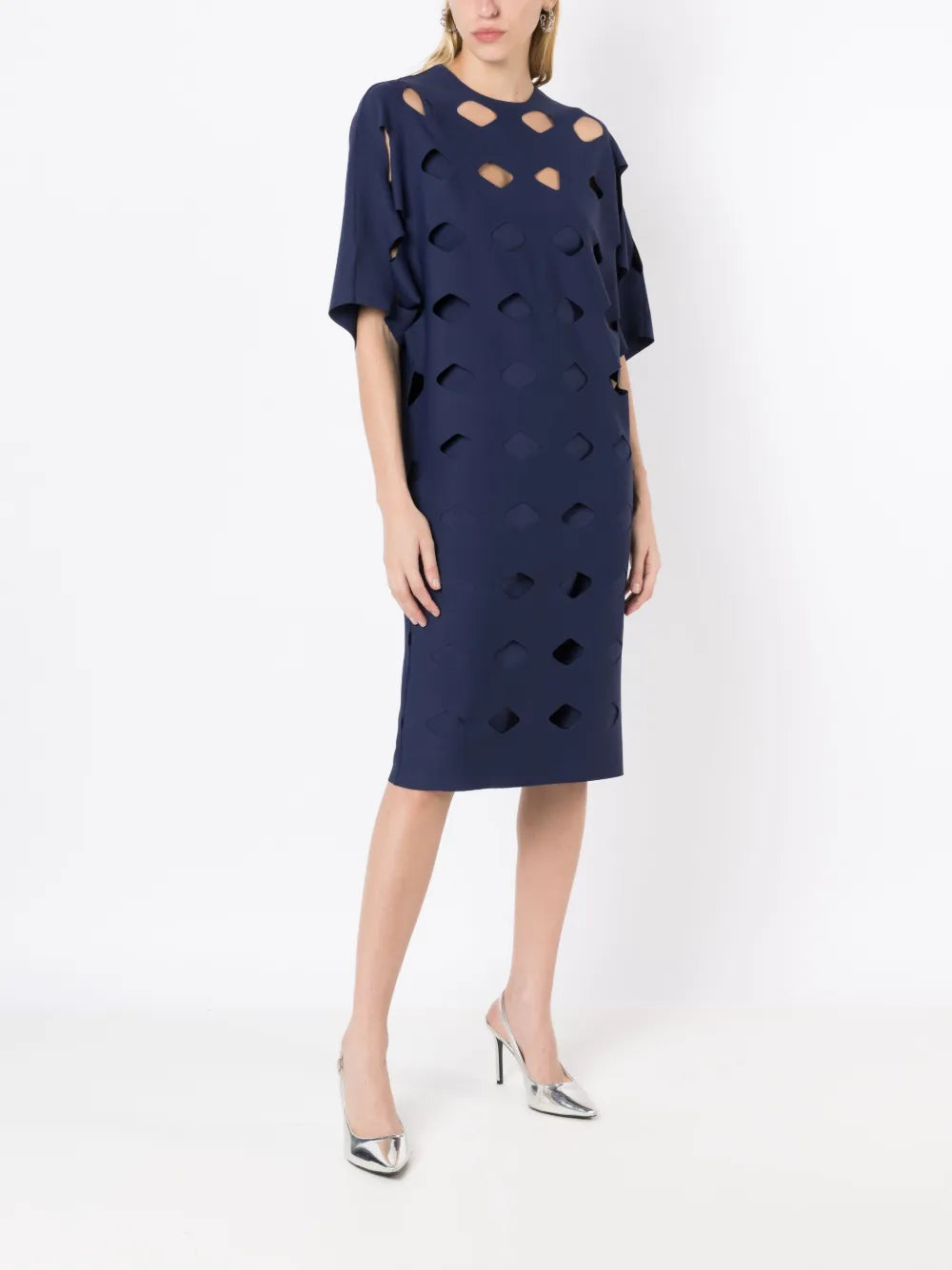 Cut-Out Shift Dress