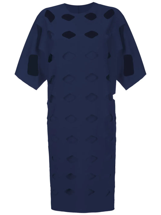 Cut-Out Shift Dress