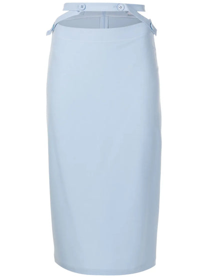 Cut-Out Pencil Skirt