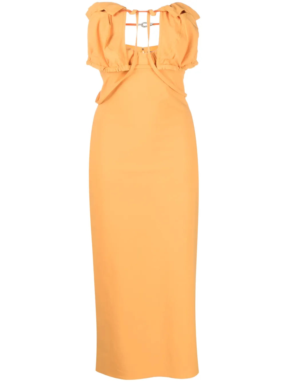 Strap-Detail Sleeveless Dress