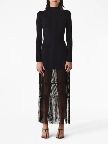 Cedar Fringed Dress