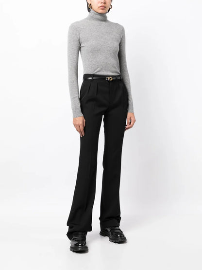 High-Neck Cashmere Jumper