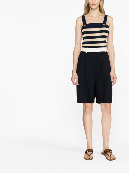 Striped Knitted Top
