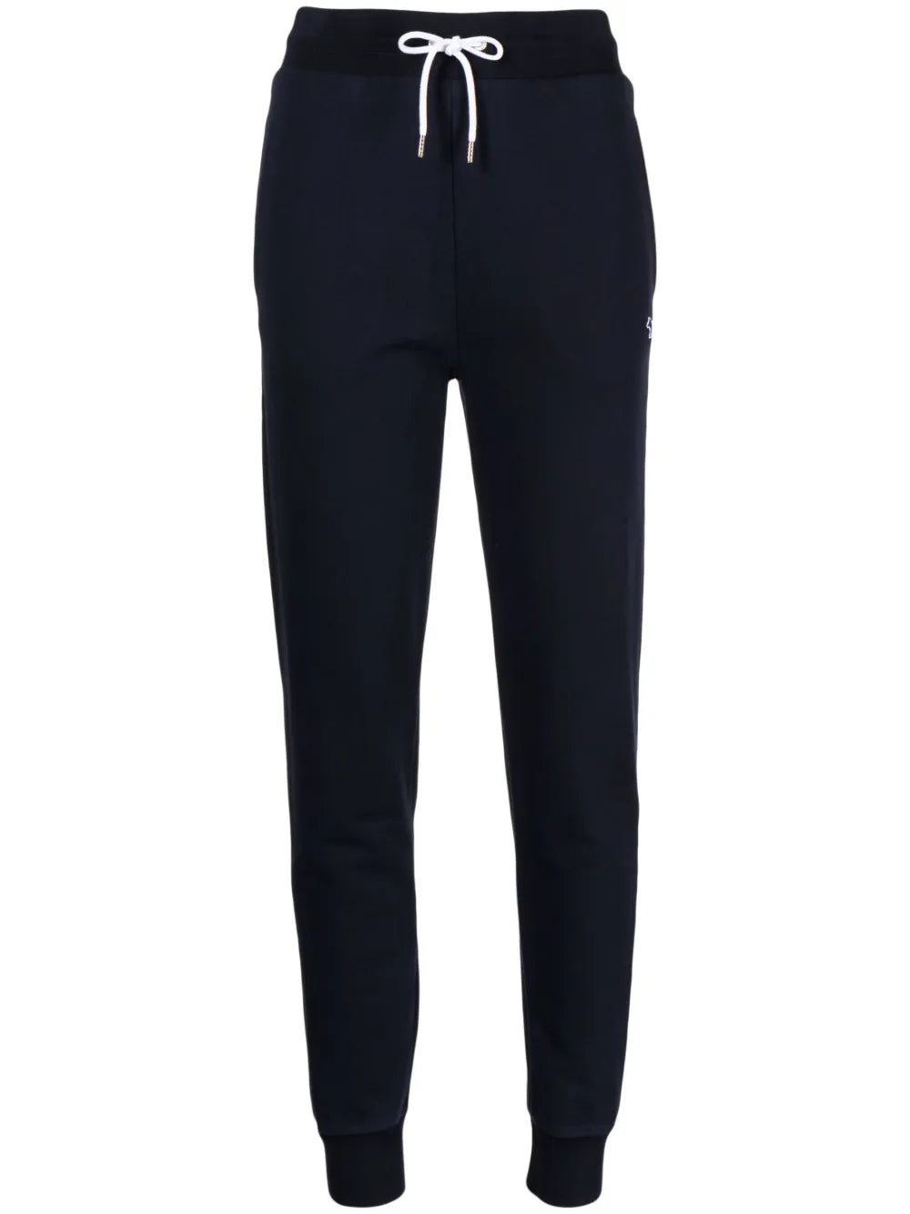 Drawstring-Fastening Cotton Track Pants