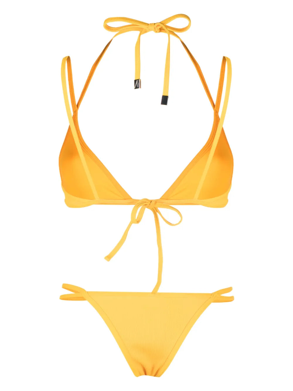 Strappy Triangle Bikini Set