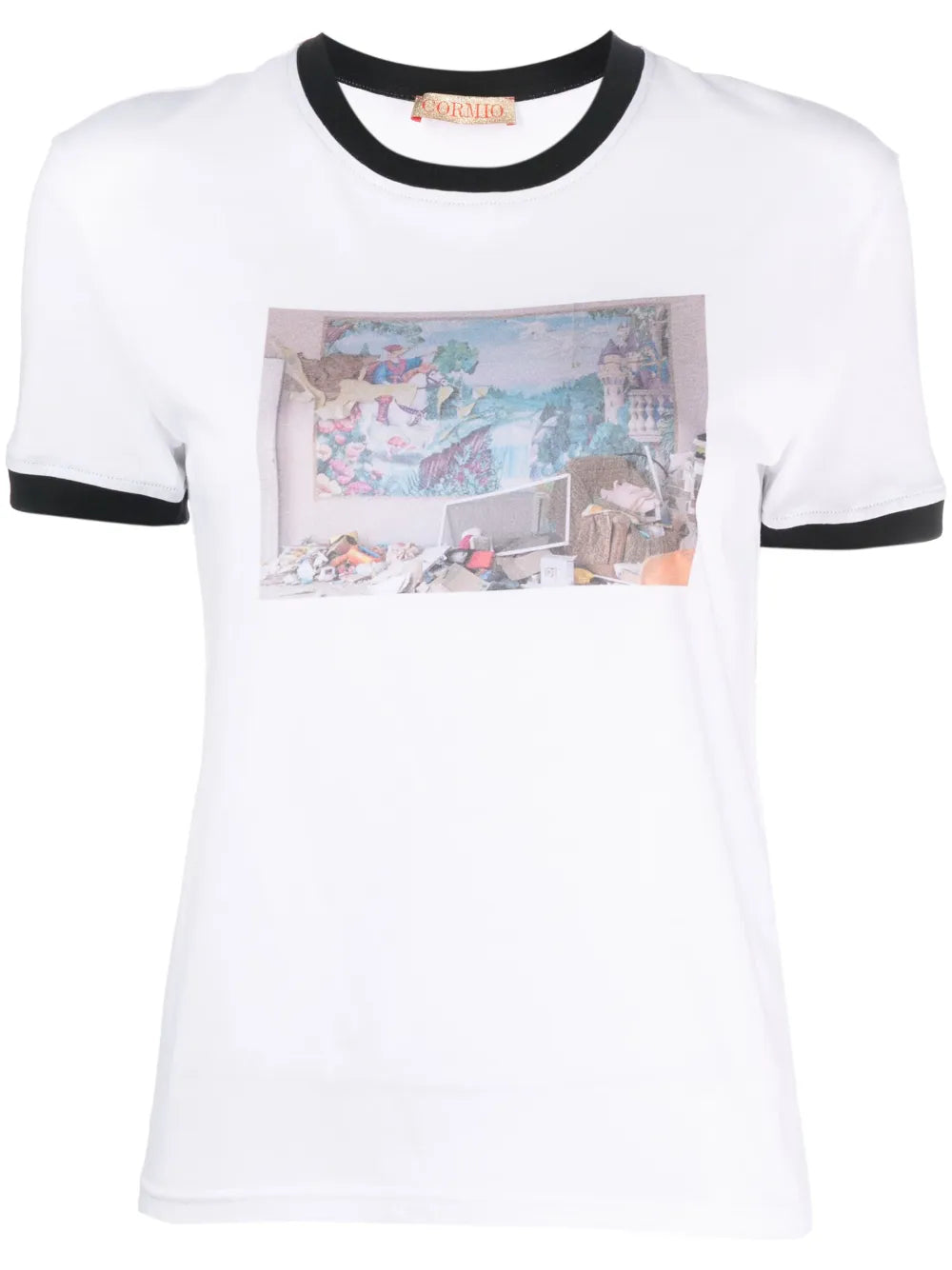 Printed Cotton T-Shirt