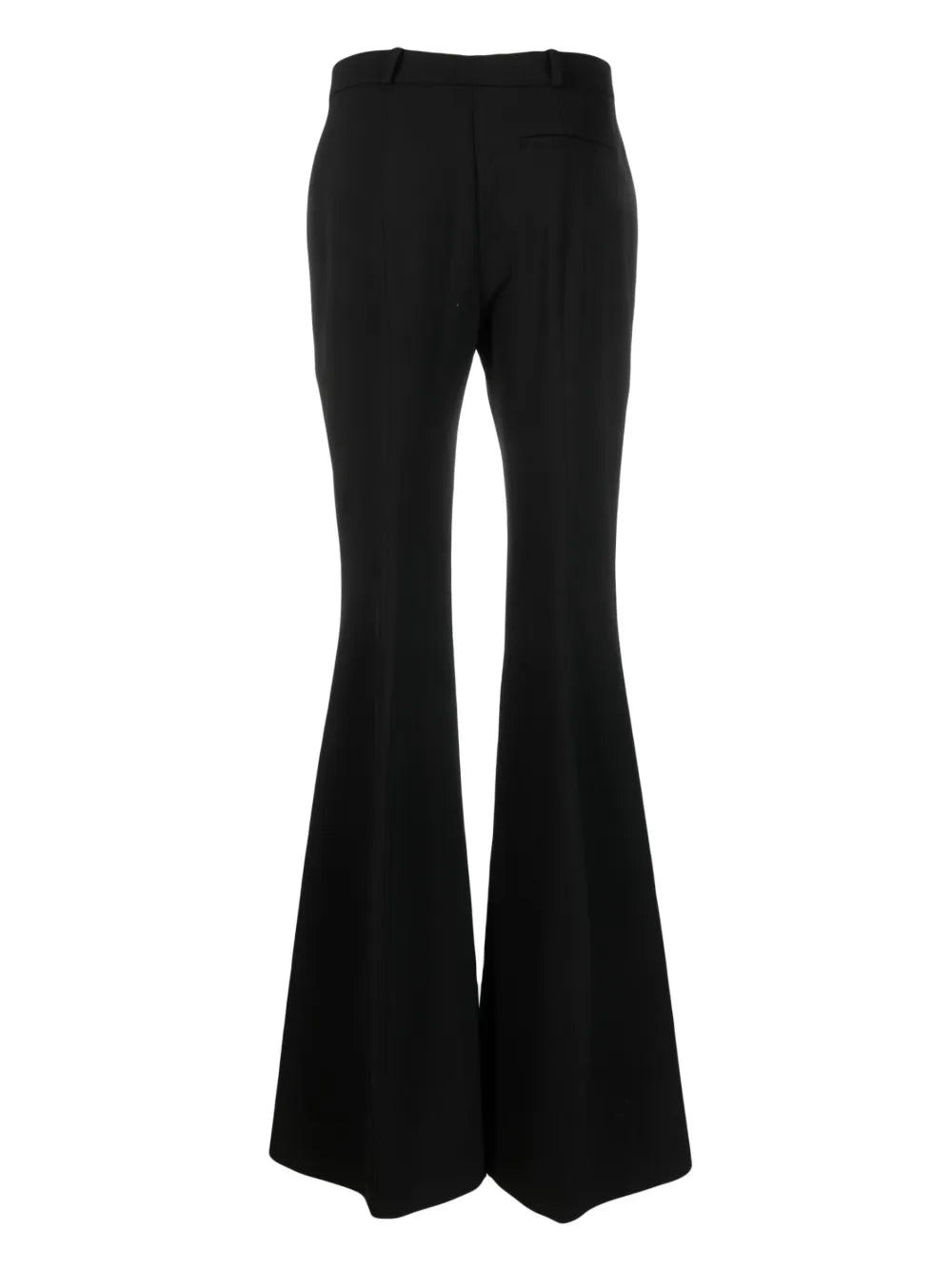 High-Waisted Flared Trousers