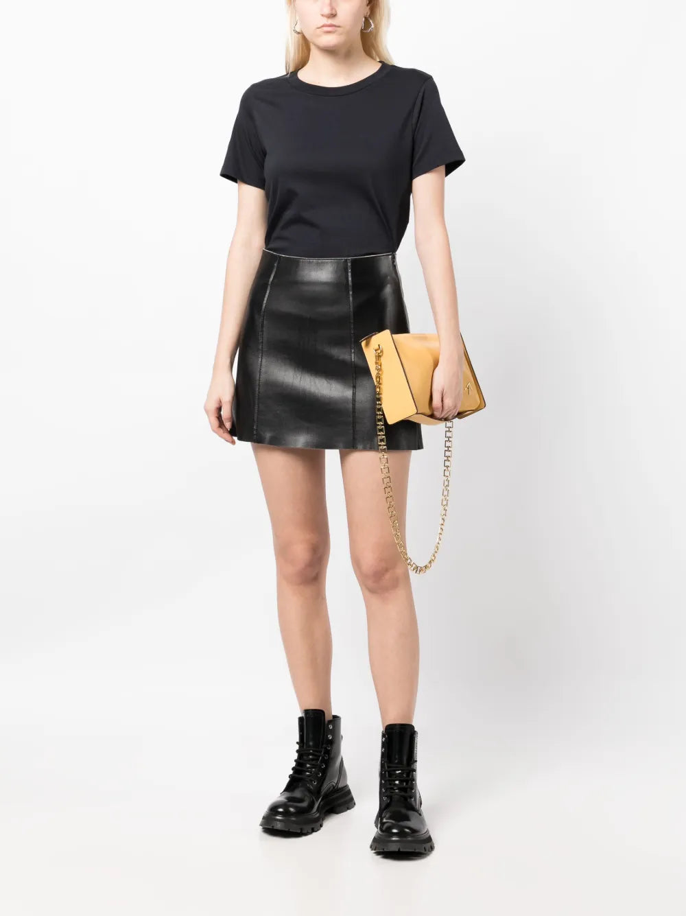 Round-Neck Cotton T-Shirt