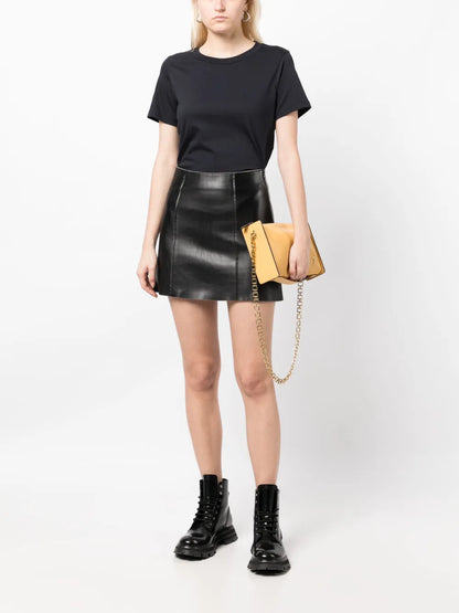 Round-Neck Cotton T-Shirt