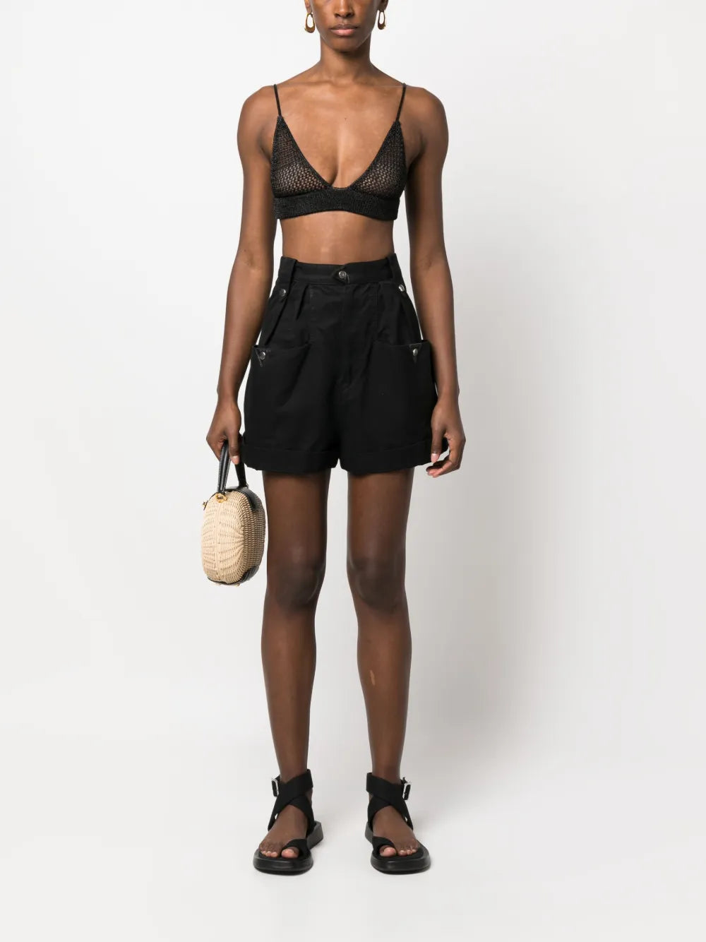 Geddy Knitted Bra Top