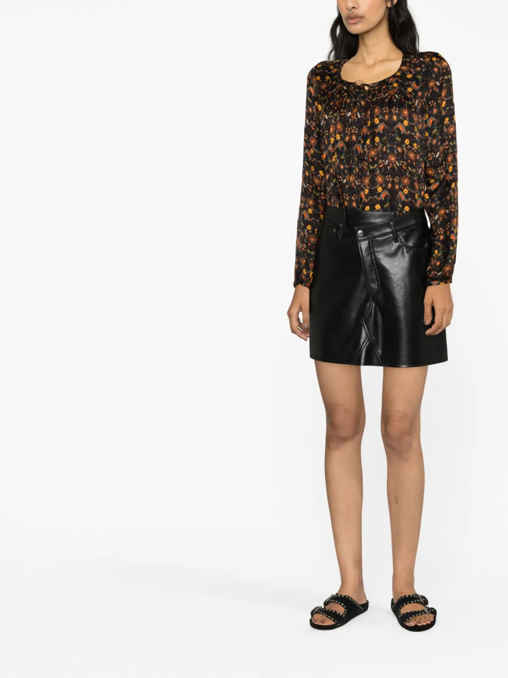 Prian Floral-Print Blouse