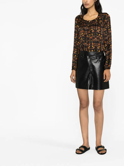 Prian Floral-Print Blouse