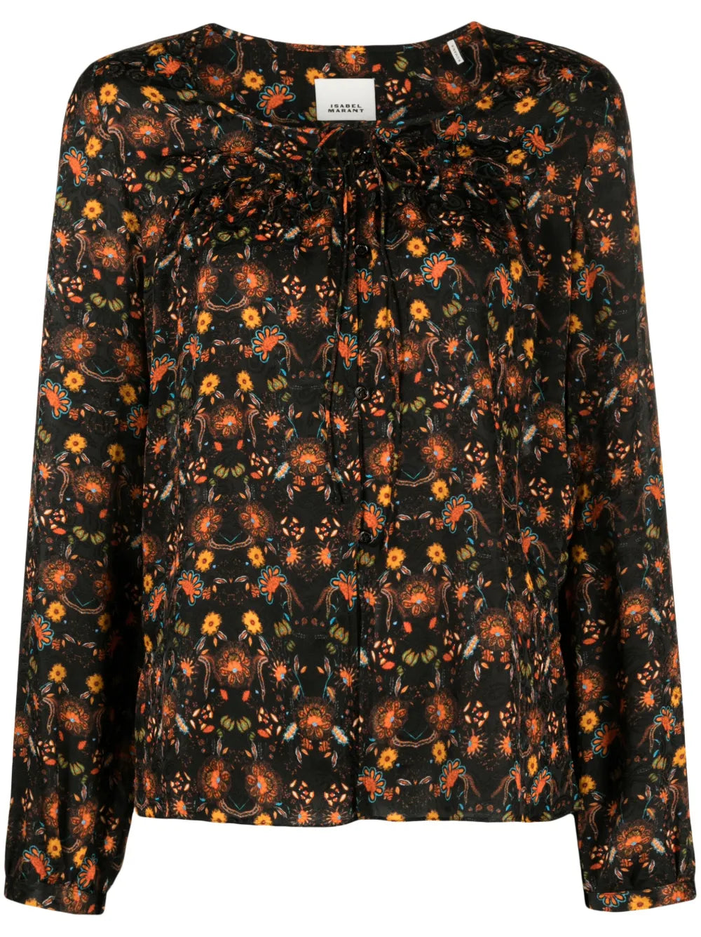 Prian Floral-Print Blouse