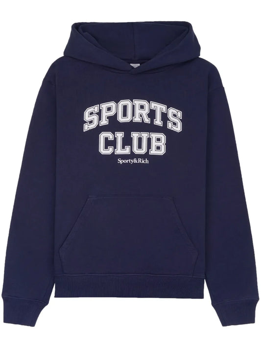 Varsity Logo-Print Cotton Hoodie