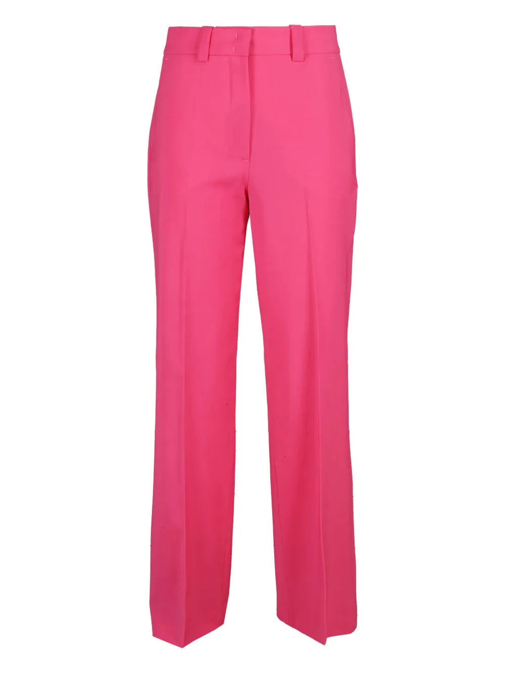 Flat-Front Tailored Trousers
