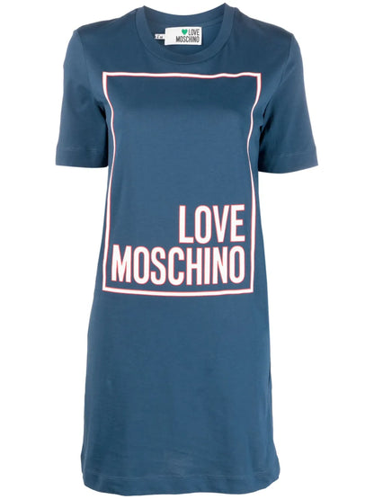 Logo-Print Mini T-Shirt Dress