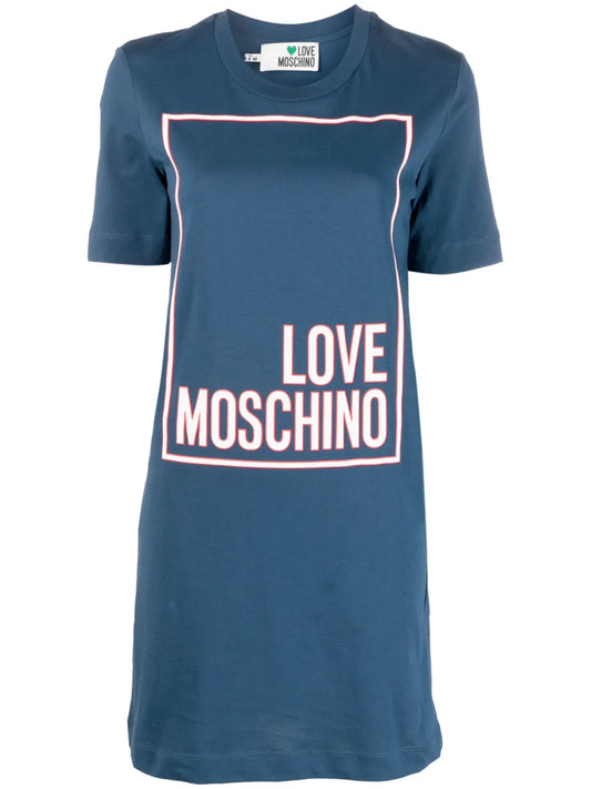 Logo-Print Mini T-Shirt Dress