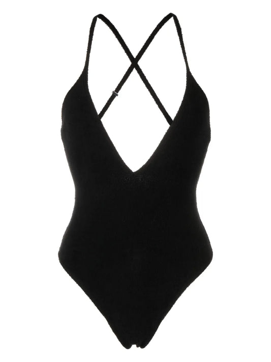Crossover-Strap Swimsuit