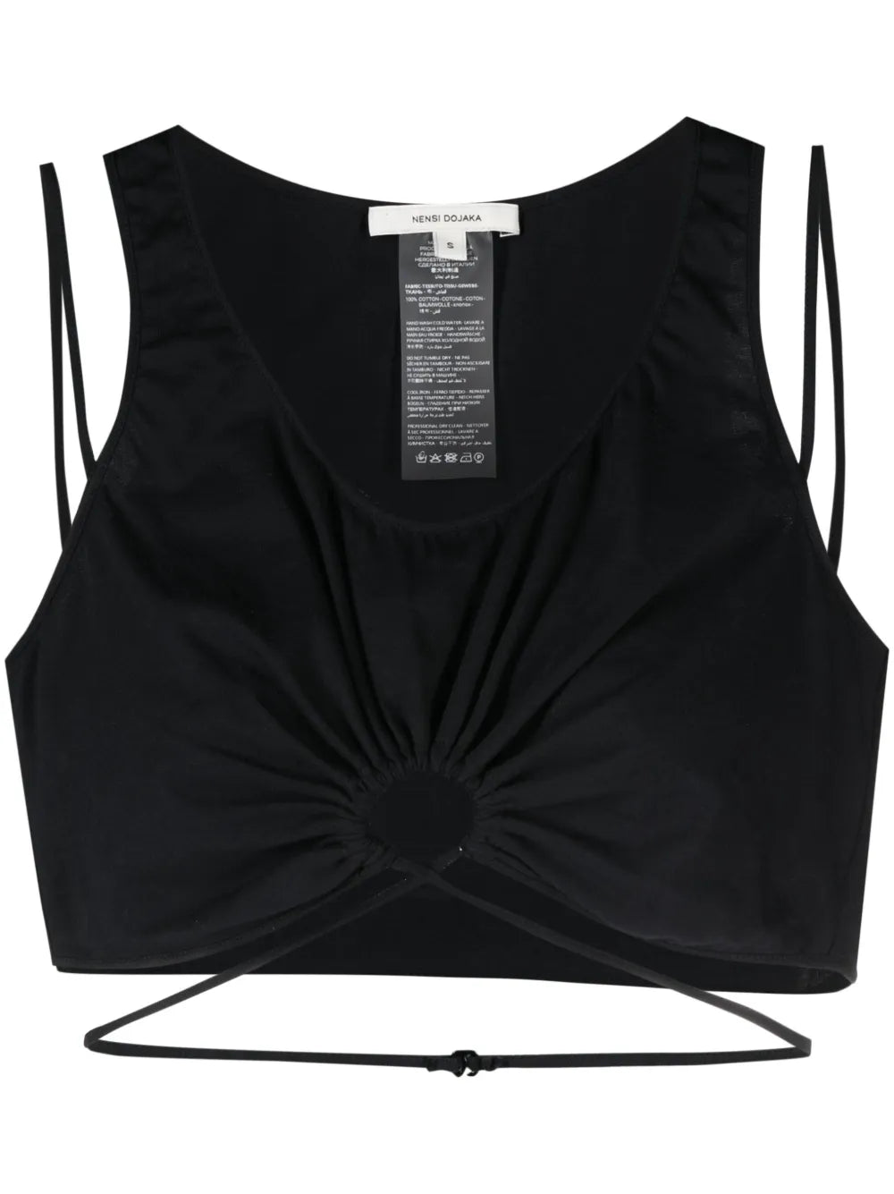 Cut-Out Crop Top