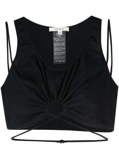 Cut-Out Crop Top