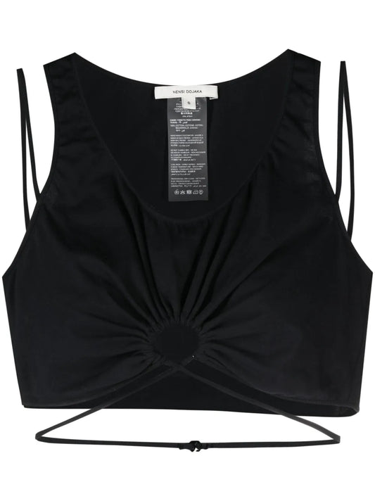 Cut-Out Crop Top