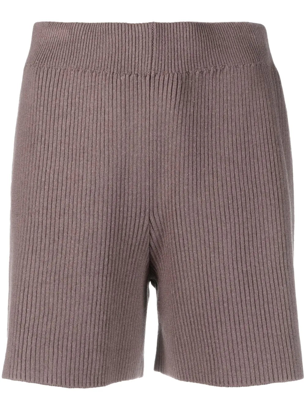 Ribbed-Knit Silk-Blend Shorts