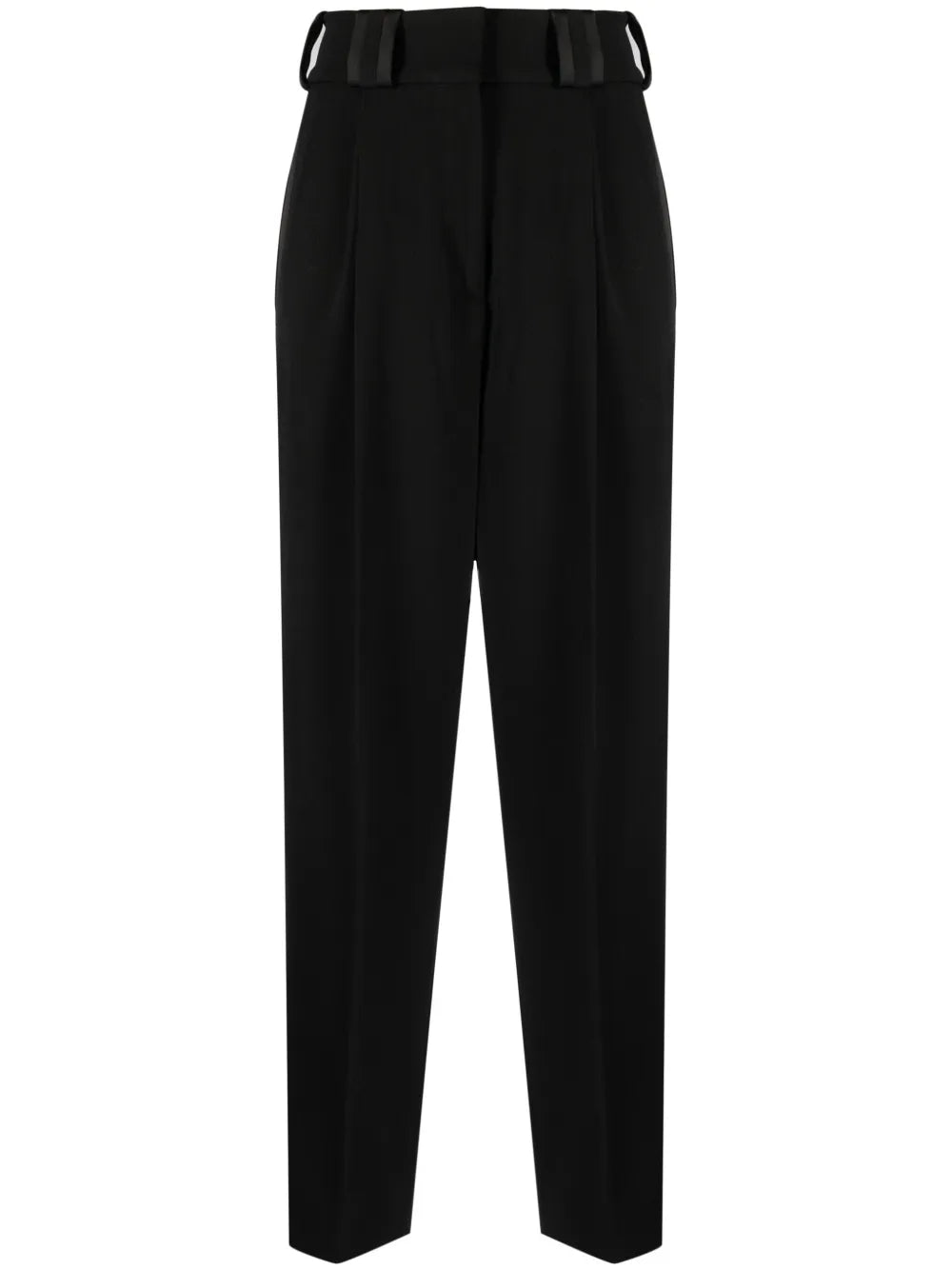 High-Waist Cropped Trousers