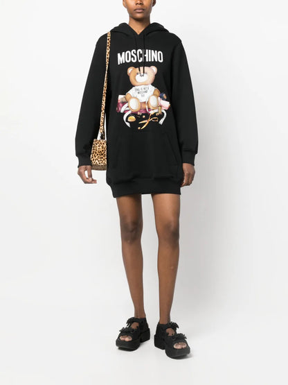 Teddy Bear Hoodie Dress