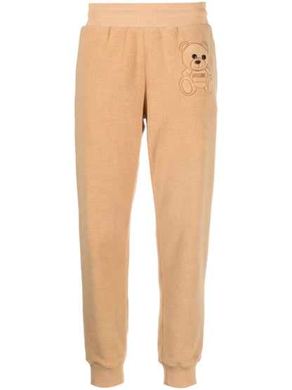 Teddy-Bear Detail Cropped Trousers