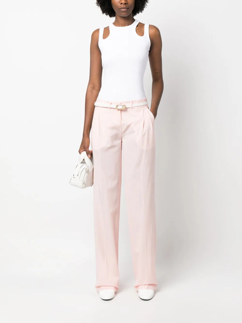 Low-Rise Tailored Trousers