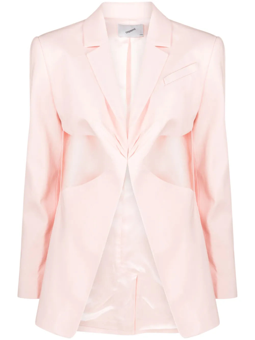 Twisted Cut-Out Blazer