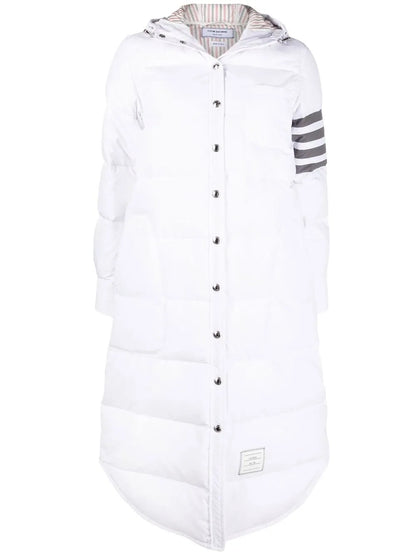 4-Bar Hooded Padded Coat