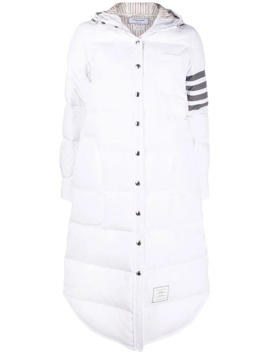 4-Bar Hooded Padded Coat