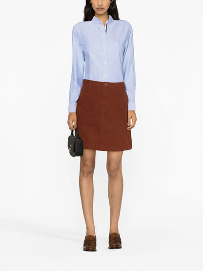 Button-Down Cotton Oxford Shirt