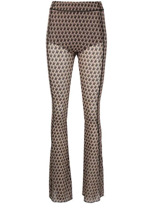 Apartment Monogram-Print Trousers