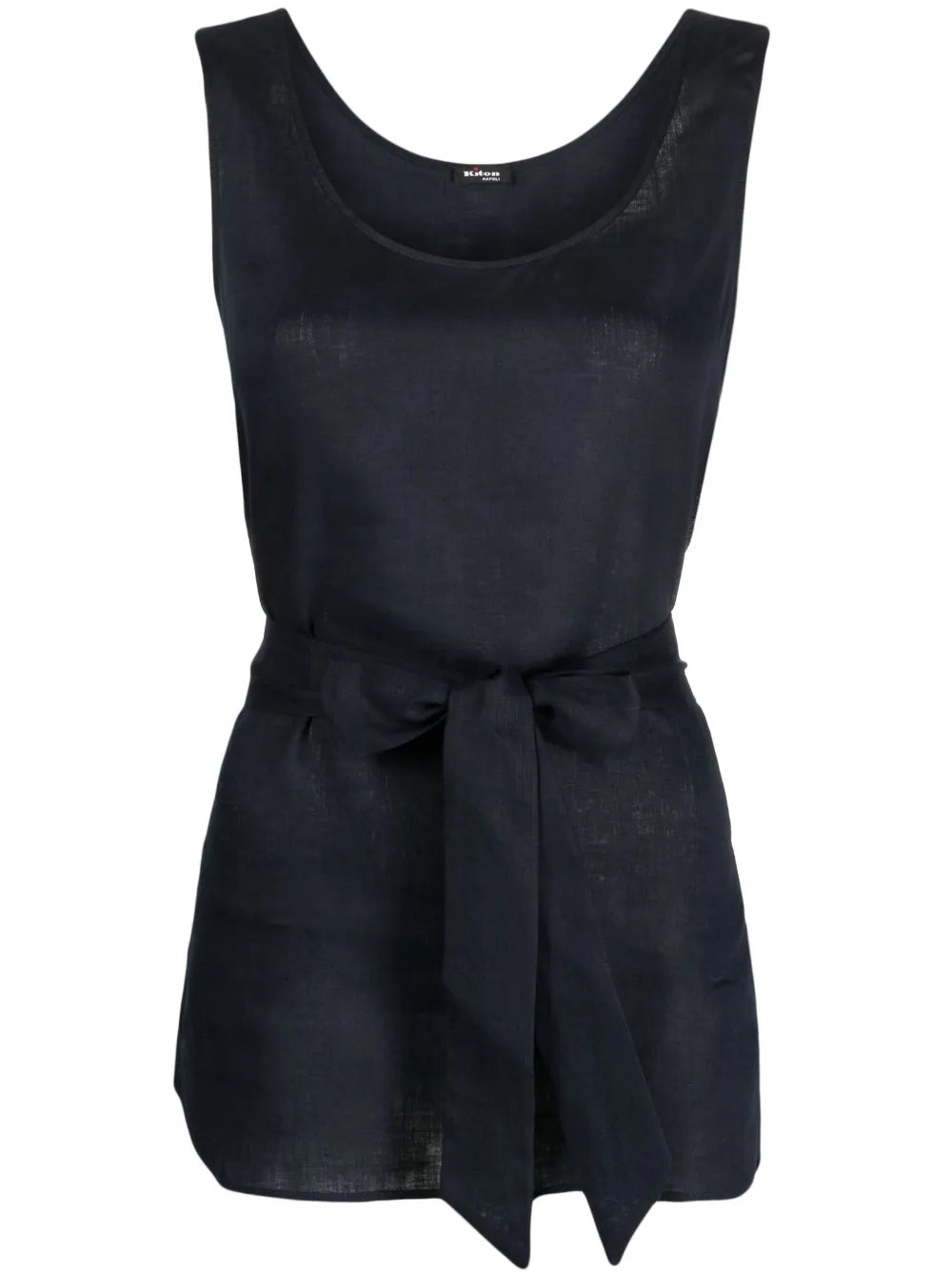Round-Neck Sleeveless Top