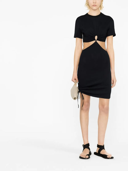 Cut-Out T-Shirt Dress