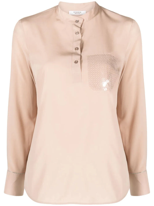 Sequin-Embellished Shirt