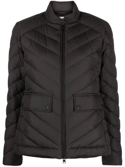 Zip-Fastening Padded Jacket