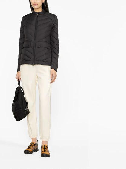 Zip-Fastening Padded Jacket