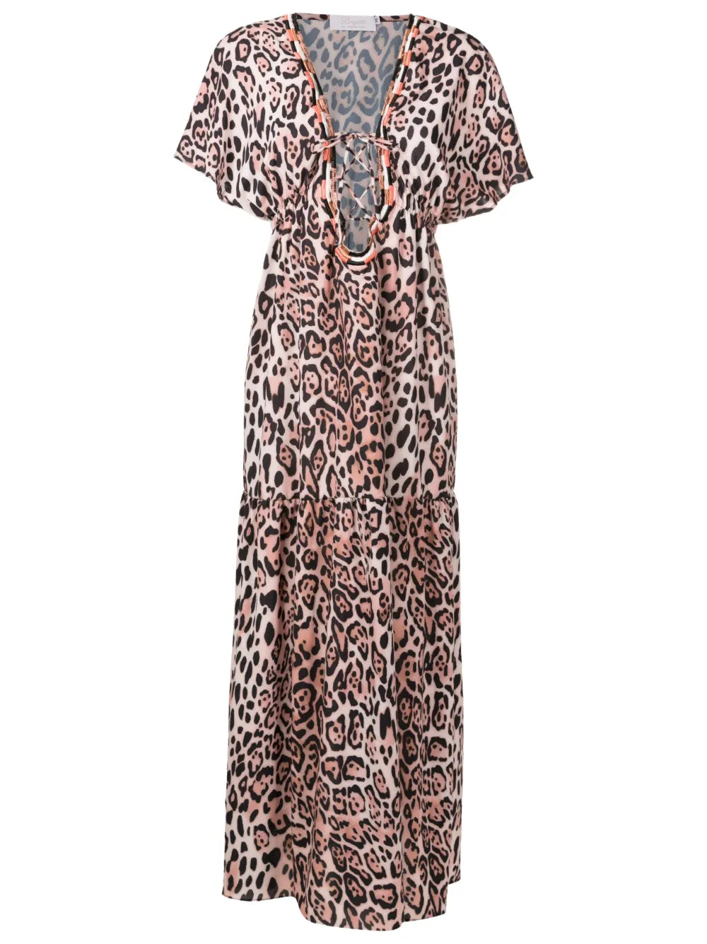 Leopard-Print Beach Dress