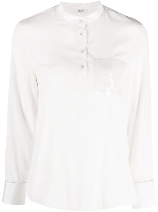 Sequin-Embellished Shirt