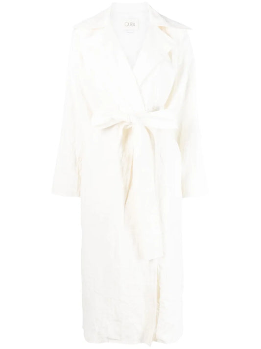 Double-Breasted Cotton Coat