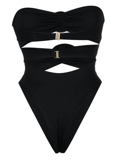 Gathered-Detail One-Piece