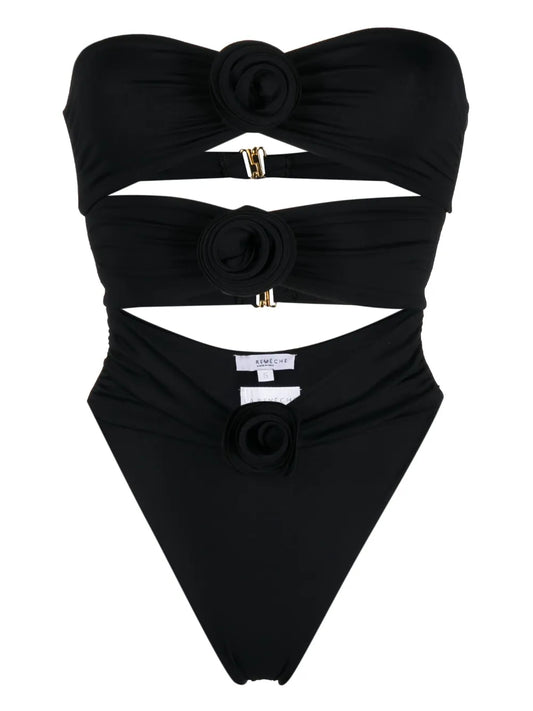 Gathered-Detail One-Piece